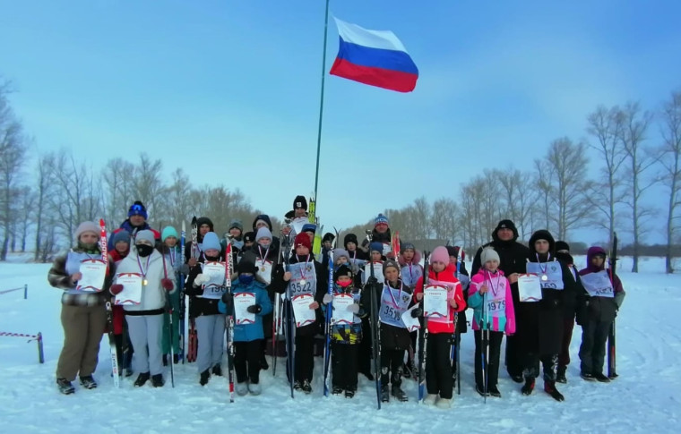 Лыжные соревнования.